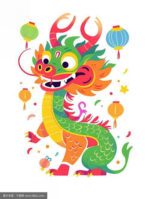 有沒有更多風格的龍圖片資源？