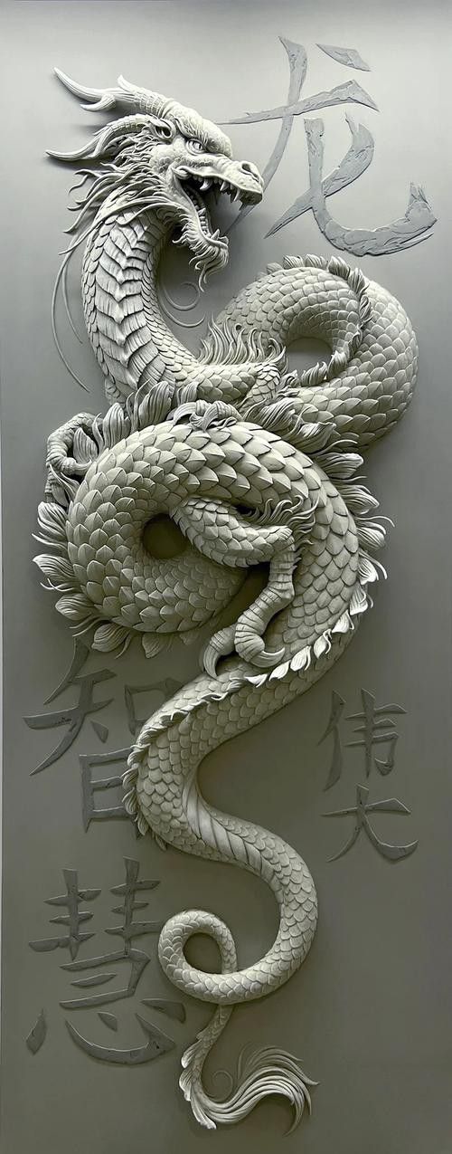 哪里可以找到葉公好龍高清壁畫