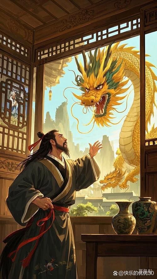 哪里可以找到葉公好龍高清壁畫