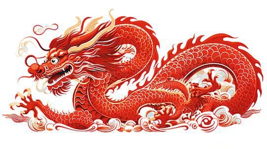 有哪些著名的紅色龍圖片？