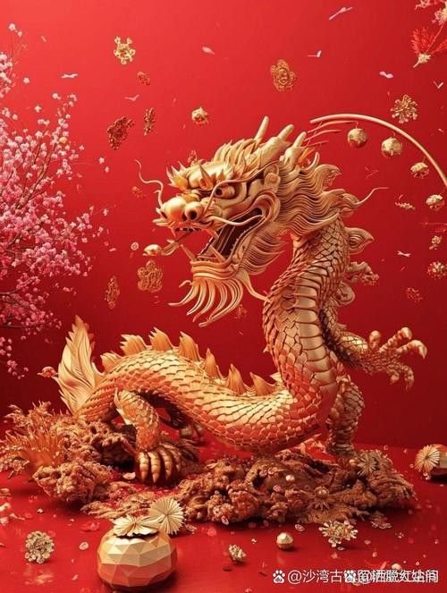 有哪些著名的紅色龍圖片？