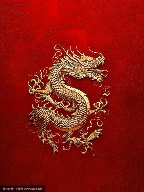 有哪些著名的紅色龍圖片？