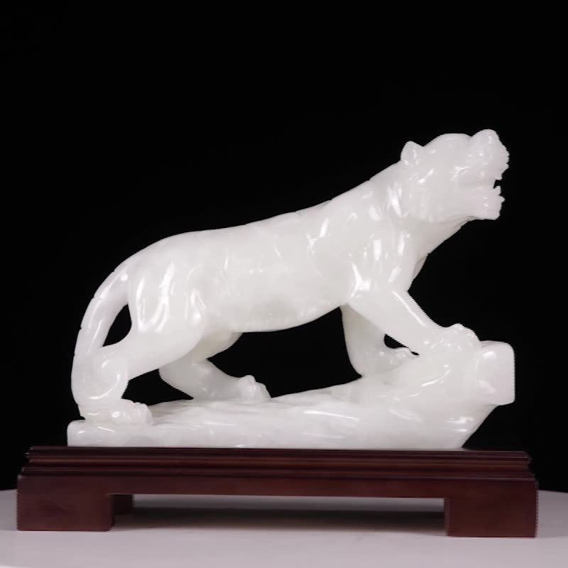 不開光的龍和虎擺件有什么不同？