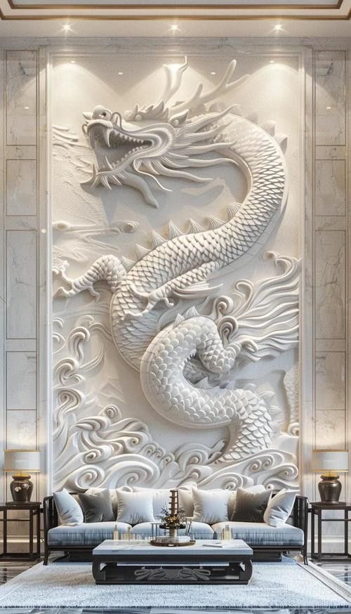 哪里可以找到高清招財龍壁紙？
