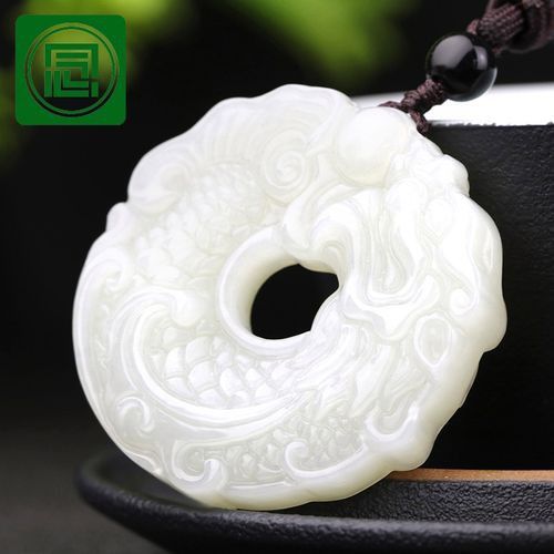 白玉龍魚圖片大全