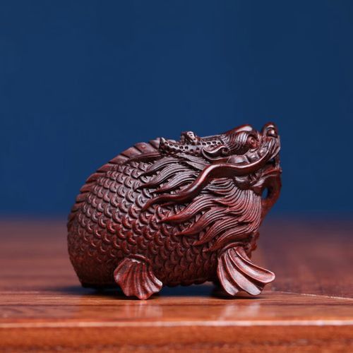 木雕龍魚圖片大全大圖高清