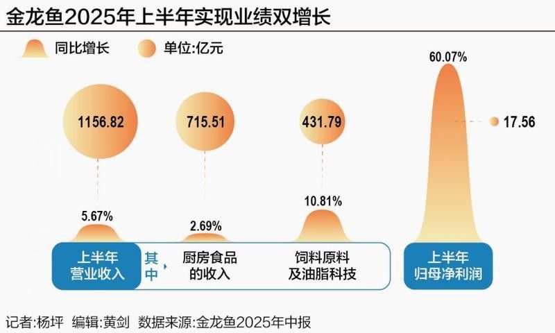 金龍魚重新定位后市場反應如何：金龍魚2025年中報解析