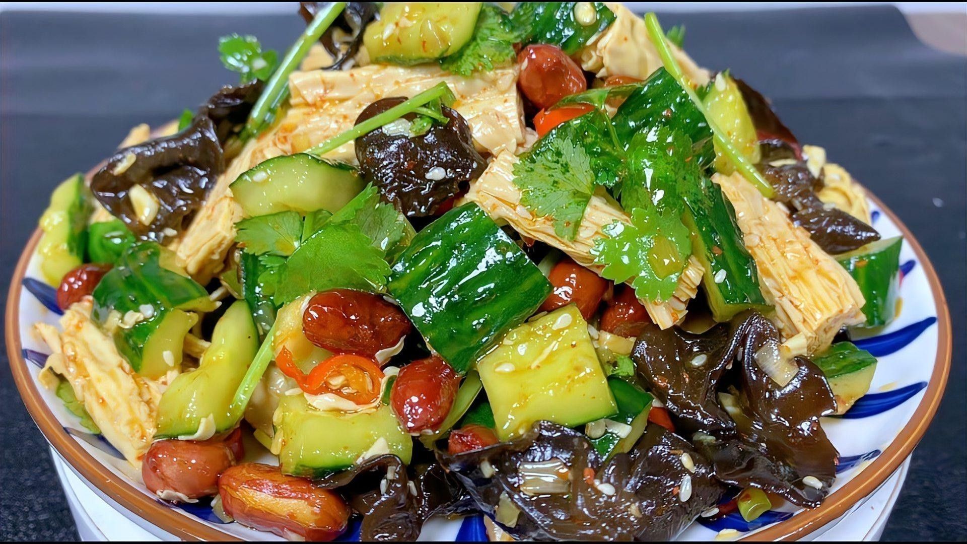 金龍魚橄欖調和油適合哪些涼拌菜：怪不得飯店的涼拌菜那么好吃，原來訣竅在這里