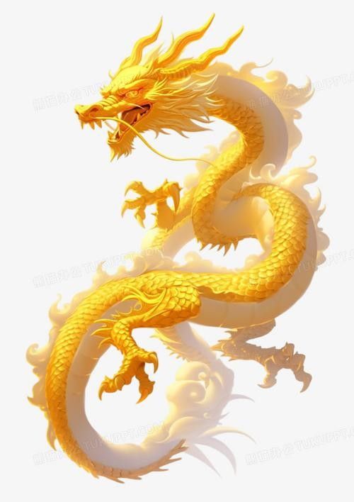 給我一些金龍圖案的免摳素材：金龍圖案免摳素材資源推薦
