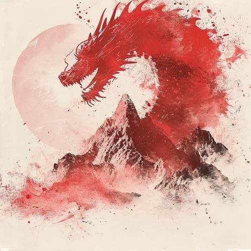 紅龍魚(yú)壁紙有哪些風(fēng)格？：紅龍魚(yú)壁紙大全