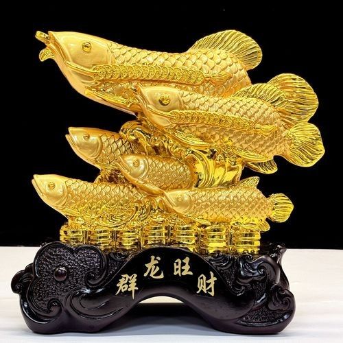 金屬聚財(cái)龍魚擺件有哪些材質(zhì)：金屬聚財(cái)龍魚擺件的常見材質(zhì)及特點(diǎn)