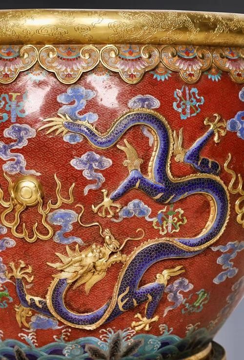 有沒有更多中國風龍魚缸背景：中國風龍魚缸背景設計