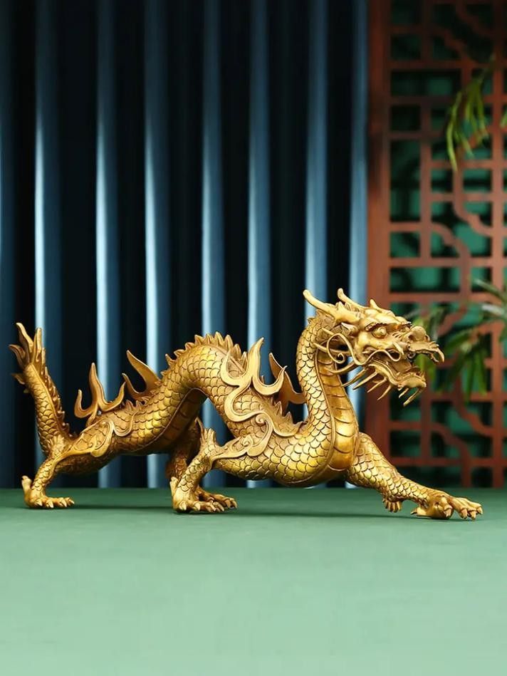 銅材質龍頭魚擺件如何保養：曲陽縣炳宇雕塑有限公司銅材質龍頭魚擺件的保養方法