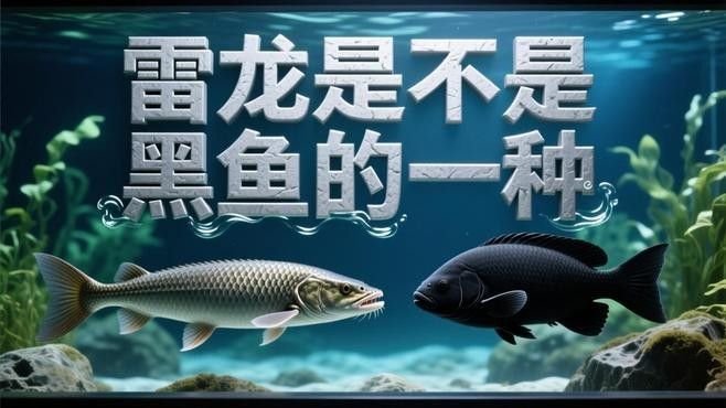 雷龍魚和黑魚有哪些共同特征：如何區分雷龍魚和黑魚