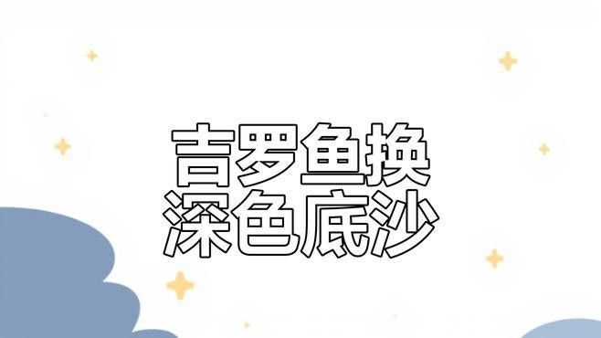 有哪些深色細(xì)砂推薦：老河馬的萌寵,魚缸底砂哪個(gè)牌子好