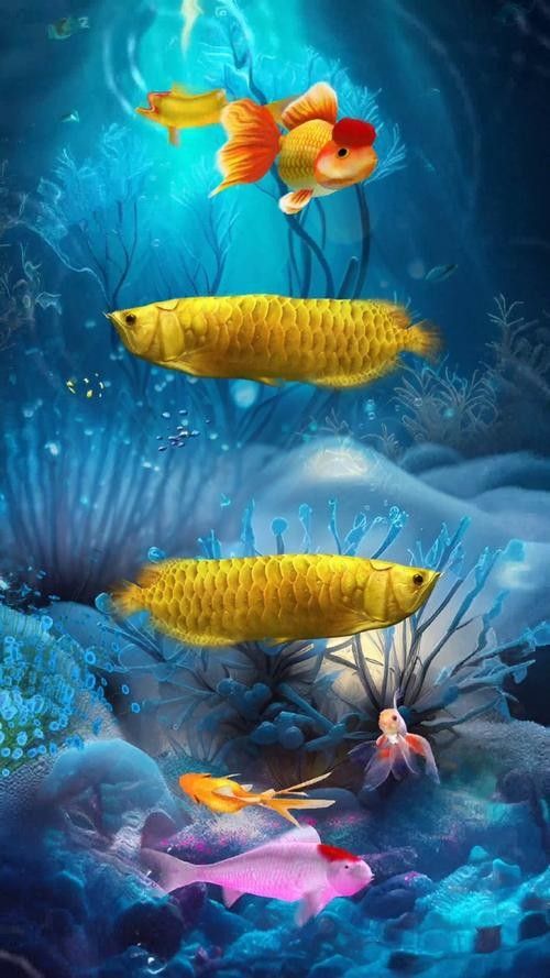 推薦一些高清金龍魚壁紙：金龍魚壁紙推薦