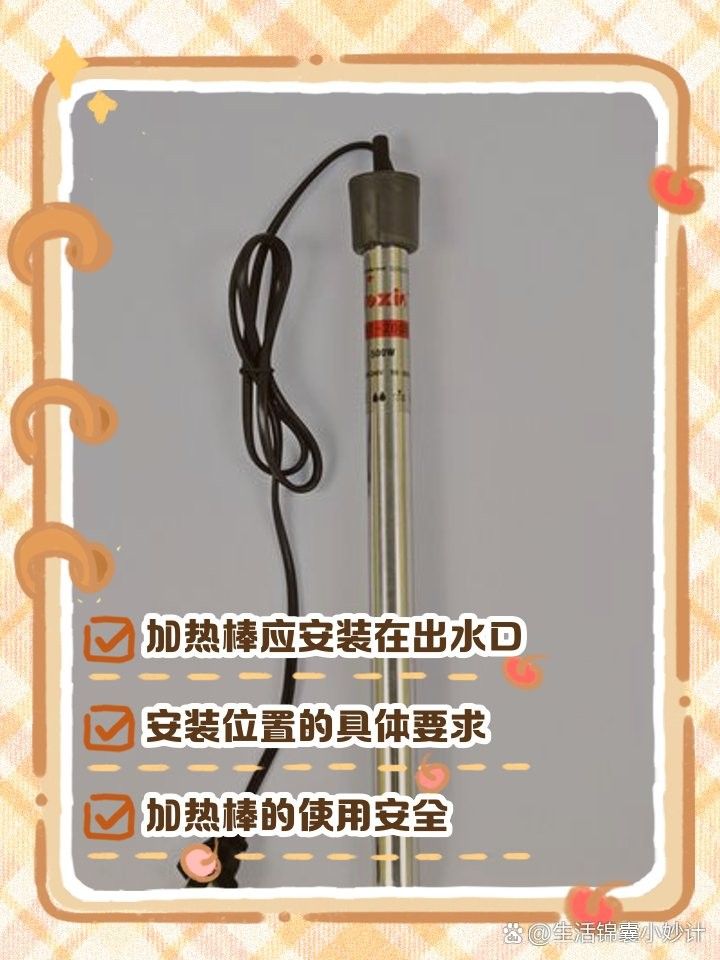 如何正確安裝水族加熱棒：魚缸加熱棒如何正確使用