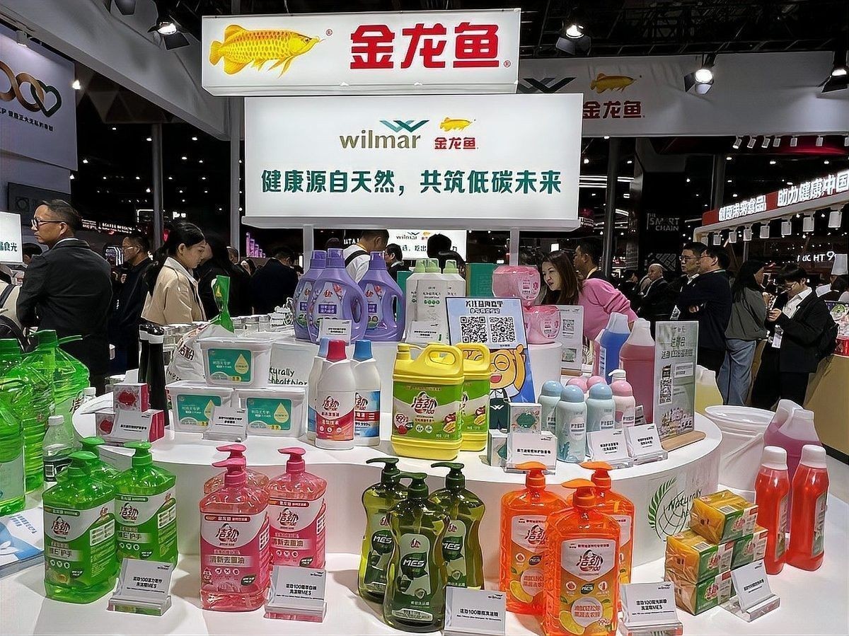 金龍魚功能性產品有哪些：金龍魚參展進博會:多款大健康產品成亮點
