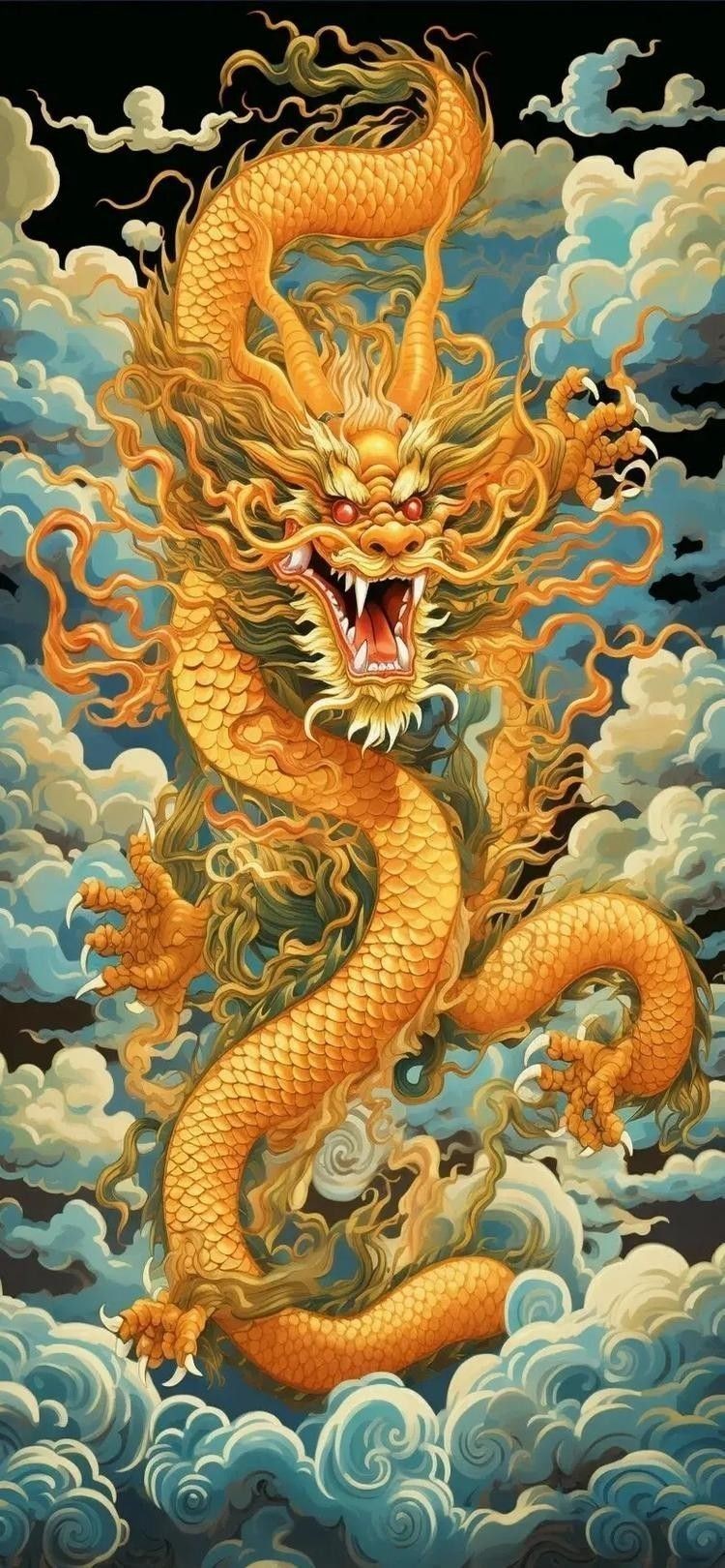 哪里可以找到更多招財金龍壁紙：如何獲取招財金龍壁紙 哪里可以找到更多招財金龍壁紙：如何獲取招財金龍壁紙 龍魚百科 第10張