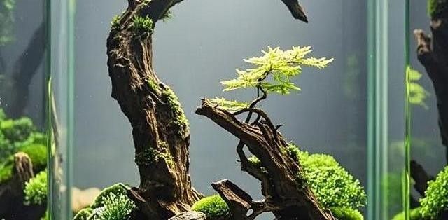 龍魚魚缸造景有哪些風格？：魔神雷龍魚缸造景風格的造景設計理念和風格的造景風格