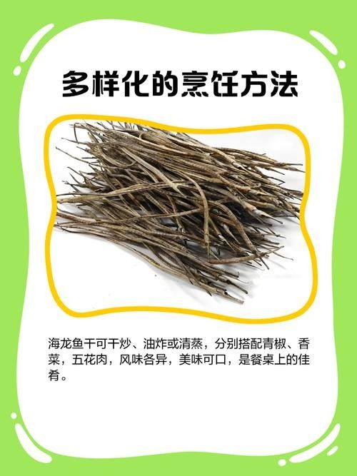海龍魚干制品如何保存：海龍魚干制品的保存方法
