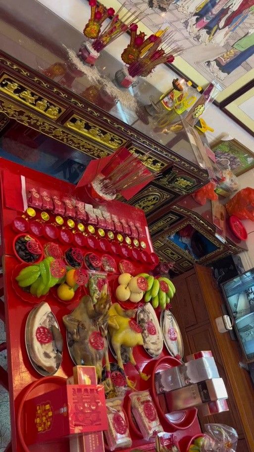 能提供幾張潮汕龍魚(yú)拜神圖片嗎：潮汕龍魚(yú)拜神