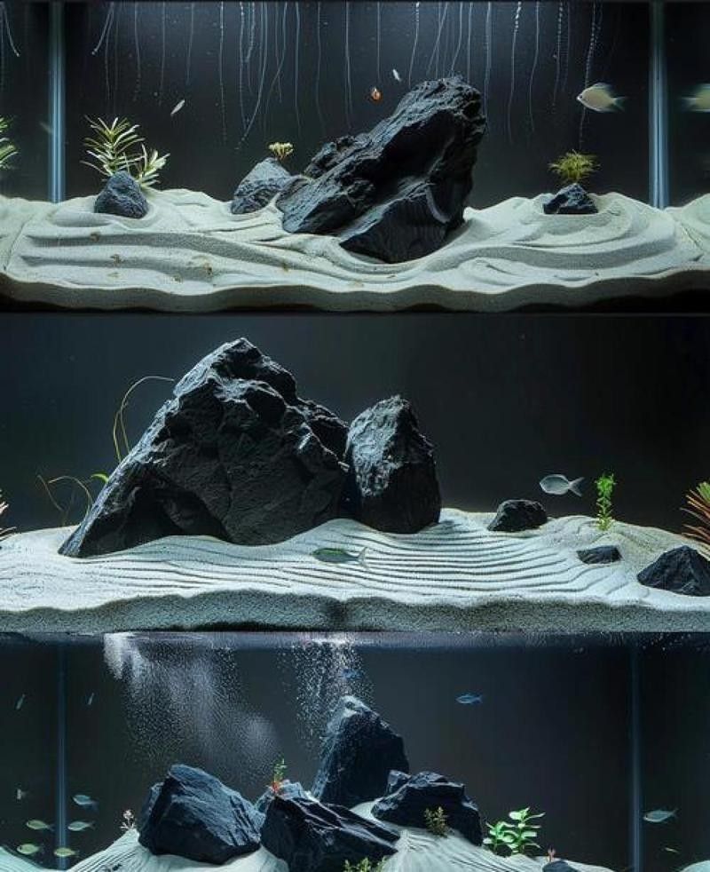 龍魚缸造景需要多長(zhǎng)時(shí)間完成：新手快樂(lè)缸養(yǎng)魚日記(三)-造景
