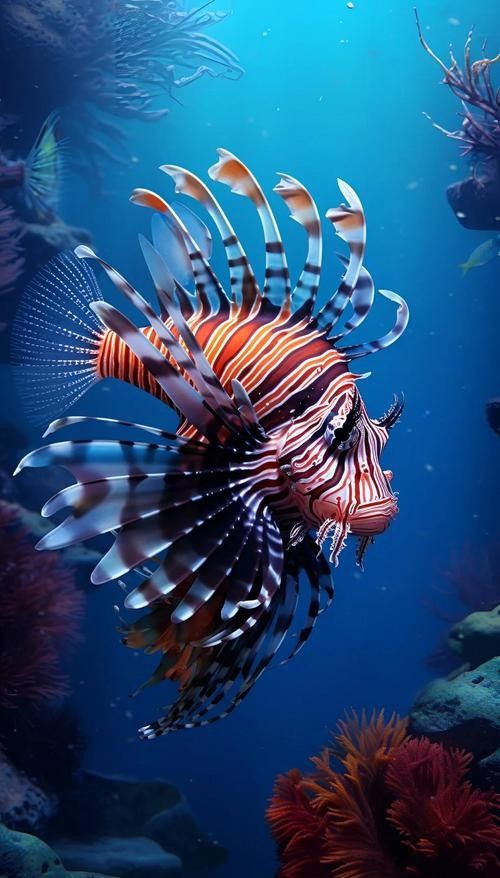 給我推薦一些高清大紅龍魚壁紙：高清大紅龍魚壁紙