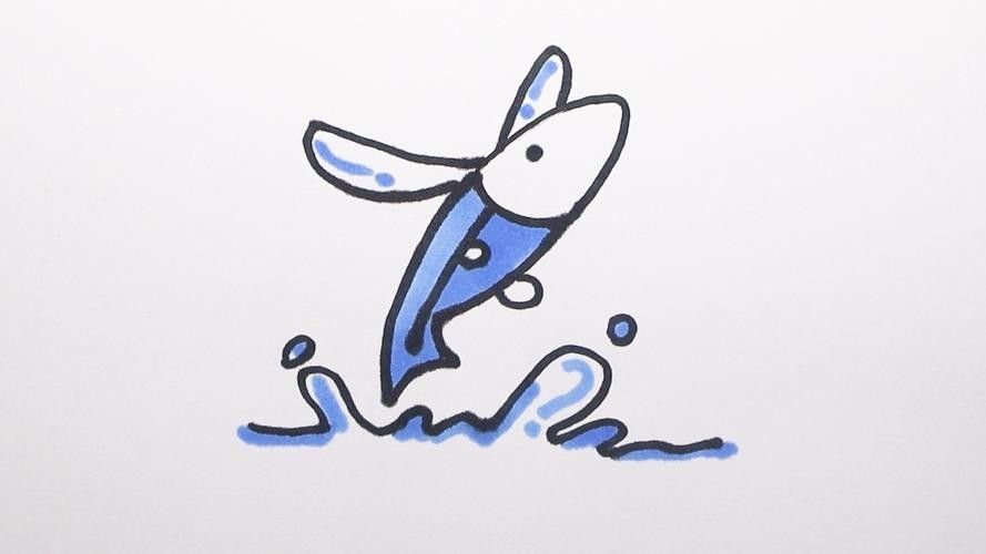 有沒(méi)有飛龍魚(yú)卡通手繪圖片？：飛龍魚(yú)卡通手繪