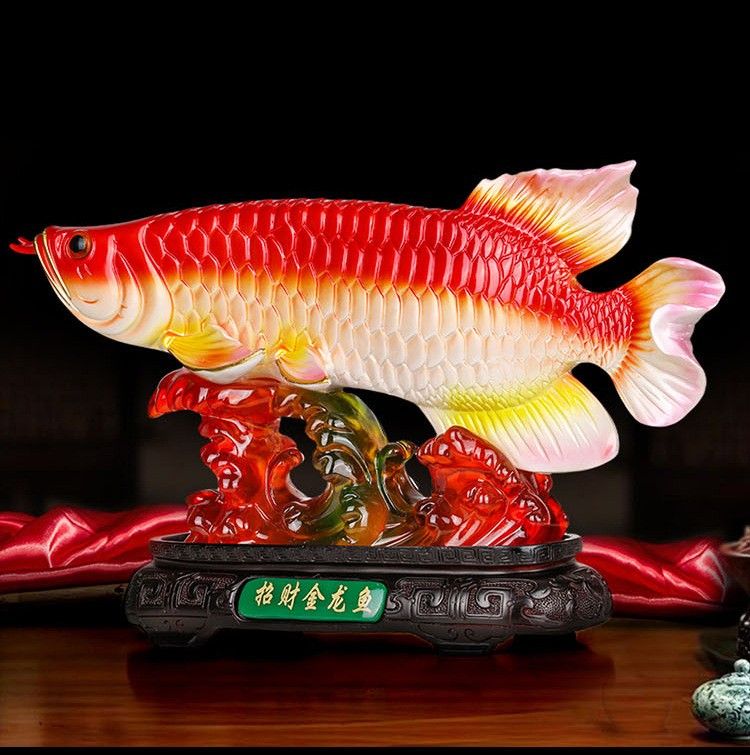 金龍魚擺件有哪些材質？：招財金龍魚擺件有什么推薦