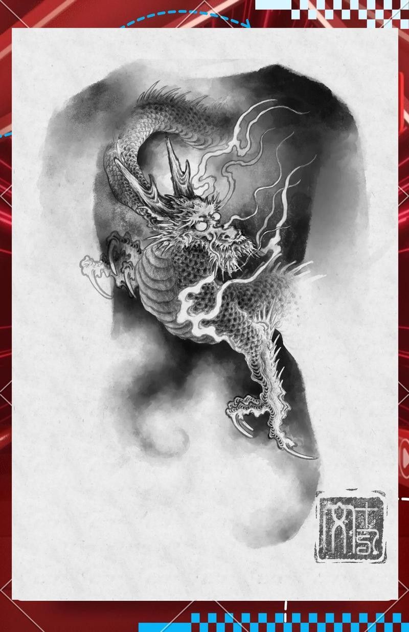 青龍魚紋身有哪些寓意：青龍魚紋身在東亞文化中具有深遠的象征意義和豐富的寓意