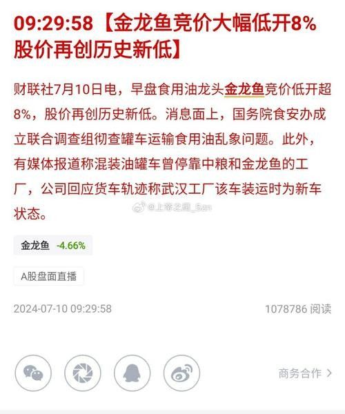 金龍魚的歷史最低價是多少：金龍魚歷史最低價記錄跌至25.02元/股創上市新低