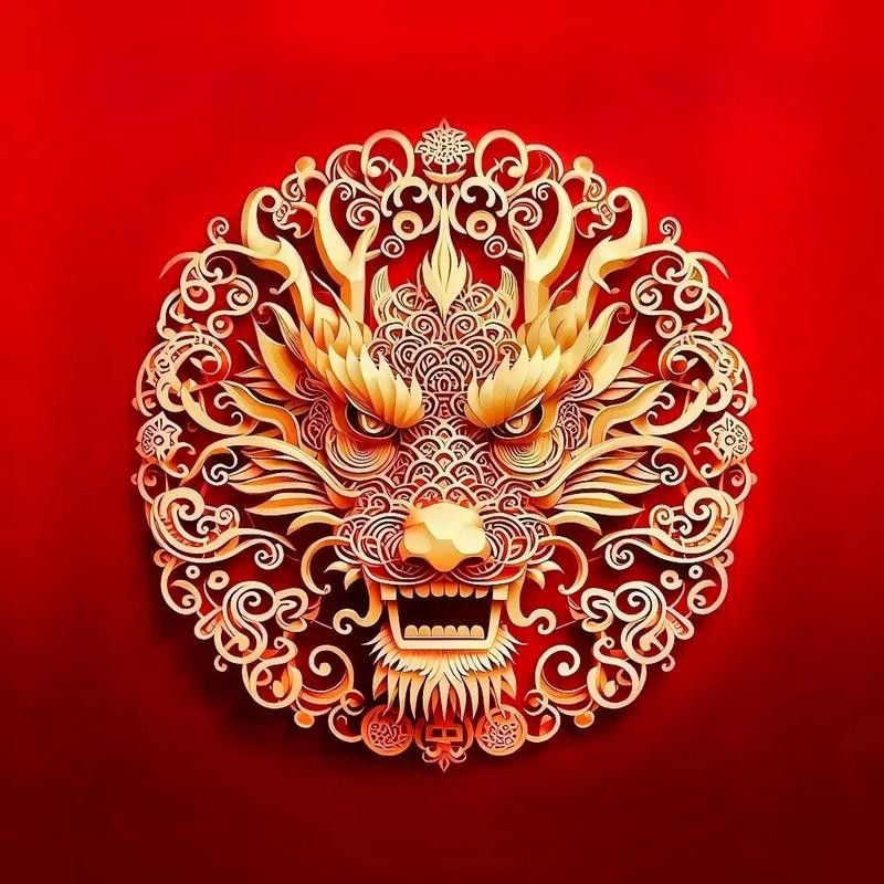 紅龍微信頭像有哪些設(shè)計(jì)元素：紅龍微信頭像的設(shè)計(jì)元素