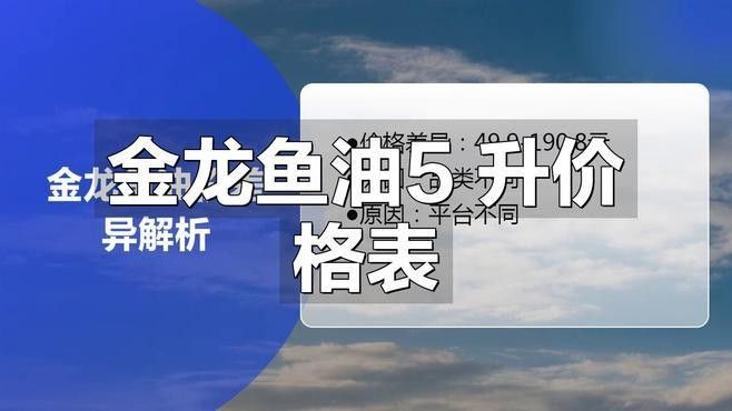 金龍魚線上哪個平臺最便宜？（金龍魚線上購買平臺價格一覽表）