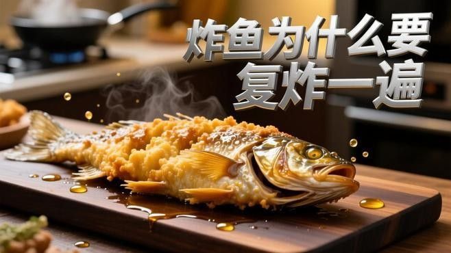 復炸時撒清水有什么作用？（為什么炸食物要炸兩遍真的會使外表更脆嗎）