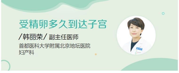 受精卵多久到達子宮？（受精卵到達子宮后多久著床？）