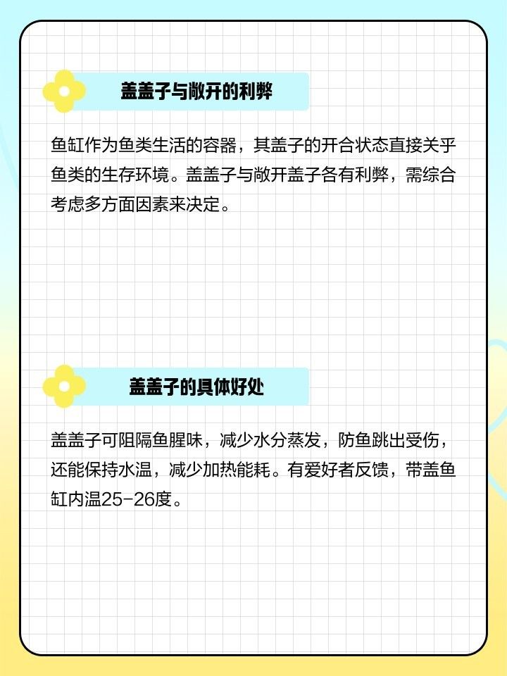 金龍魚魚缸需要加蓋嗎？