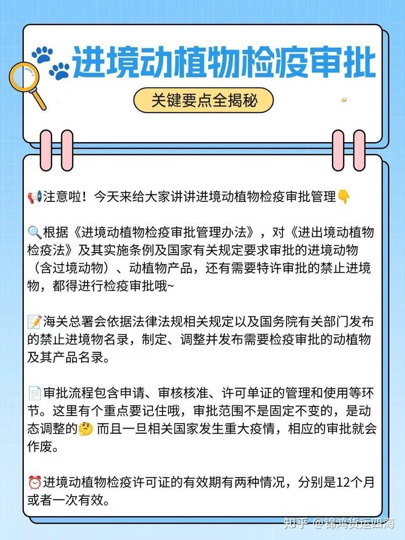 進境動植物檢疫許可證如何申請（進境動植物檢疫許可證辦理流程）