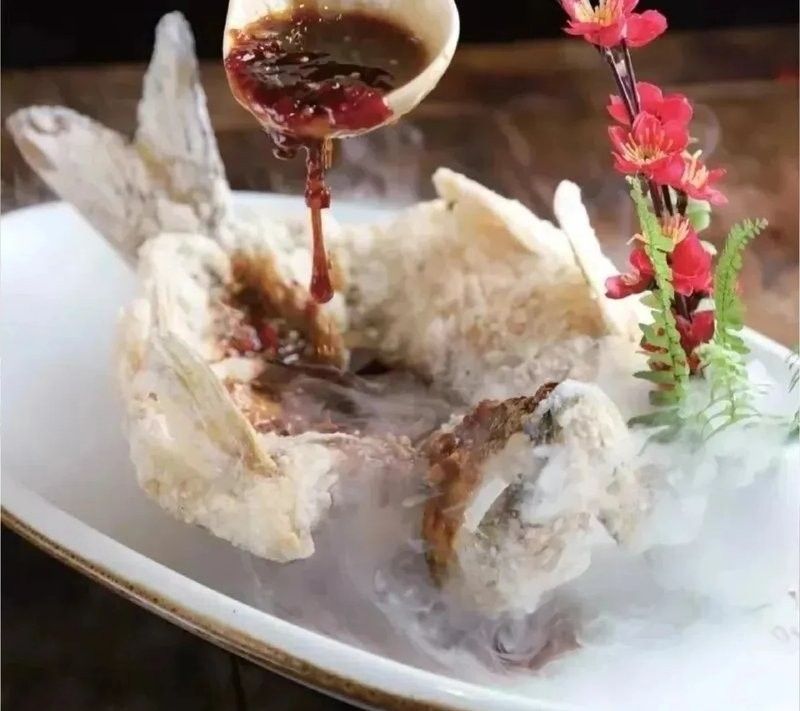 飛龍魚美食圖片