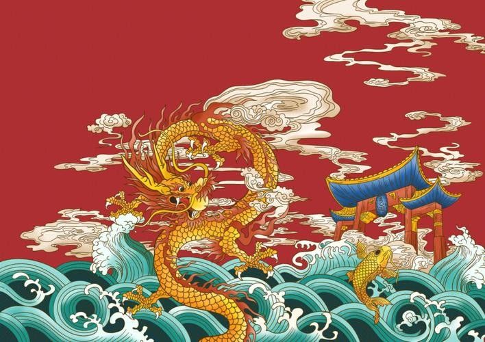 紅龍魚壁紙有哪些風格（紅龍魚壁紙的風格多樣）