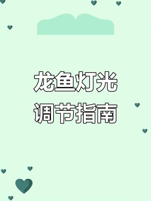 金龍魚燈光強度如何調整
