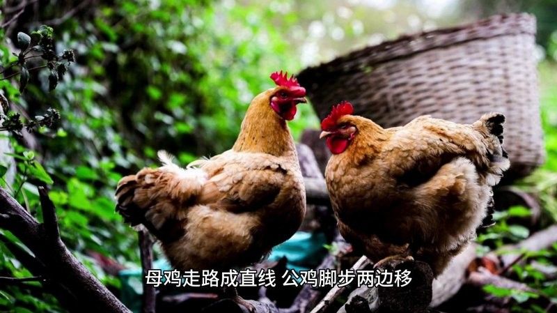 如何區分雞的公母（90后獸醫張凱,雞怎么分公母8種方法讓你拿捏田家大院田三農）