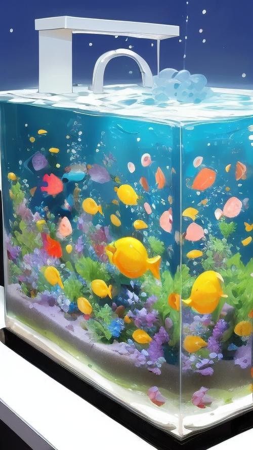 推薦一些高清的龍魚魚缸壁紙