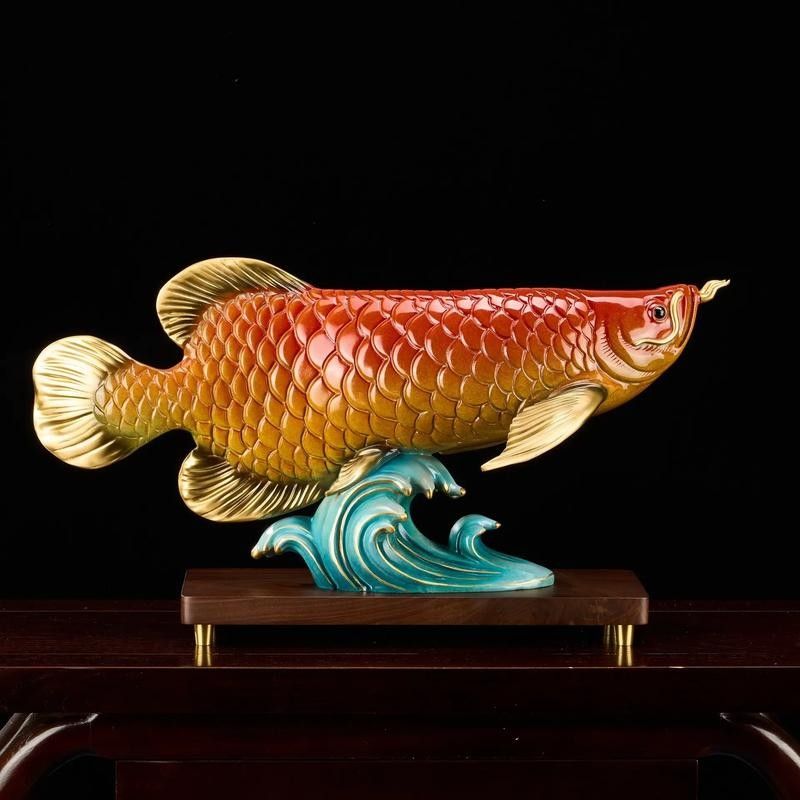 金龍魚雕件有哪些材質選擇？（金龍魚擺件有哪些推薦）