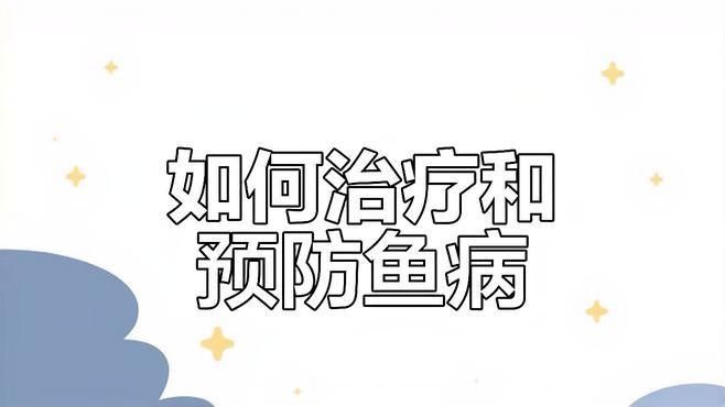 如何預防白龍魚生病？