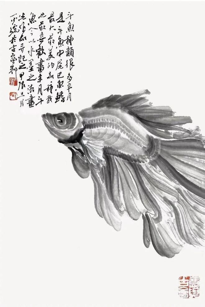 如何欣賞龍魚繪畫作品？（欣賞龍魚繪畫作品，可從以下幾個方面入手）