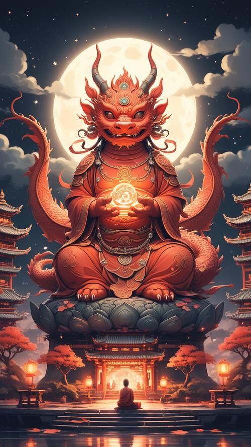 給我一些龍魚缸壁紙的圖片（魚缸壁紙通常指的是那些用于裝飾室內或室外龍魚缸的壁紙）
