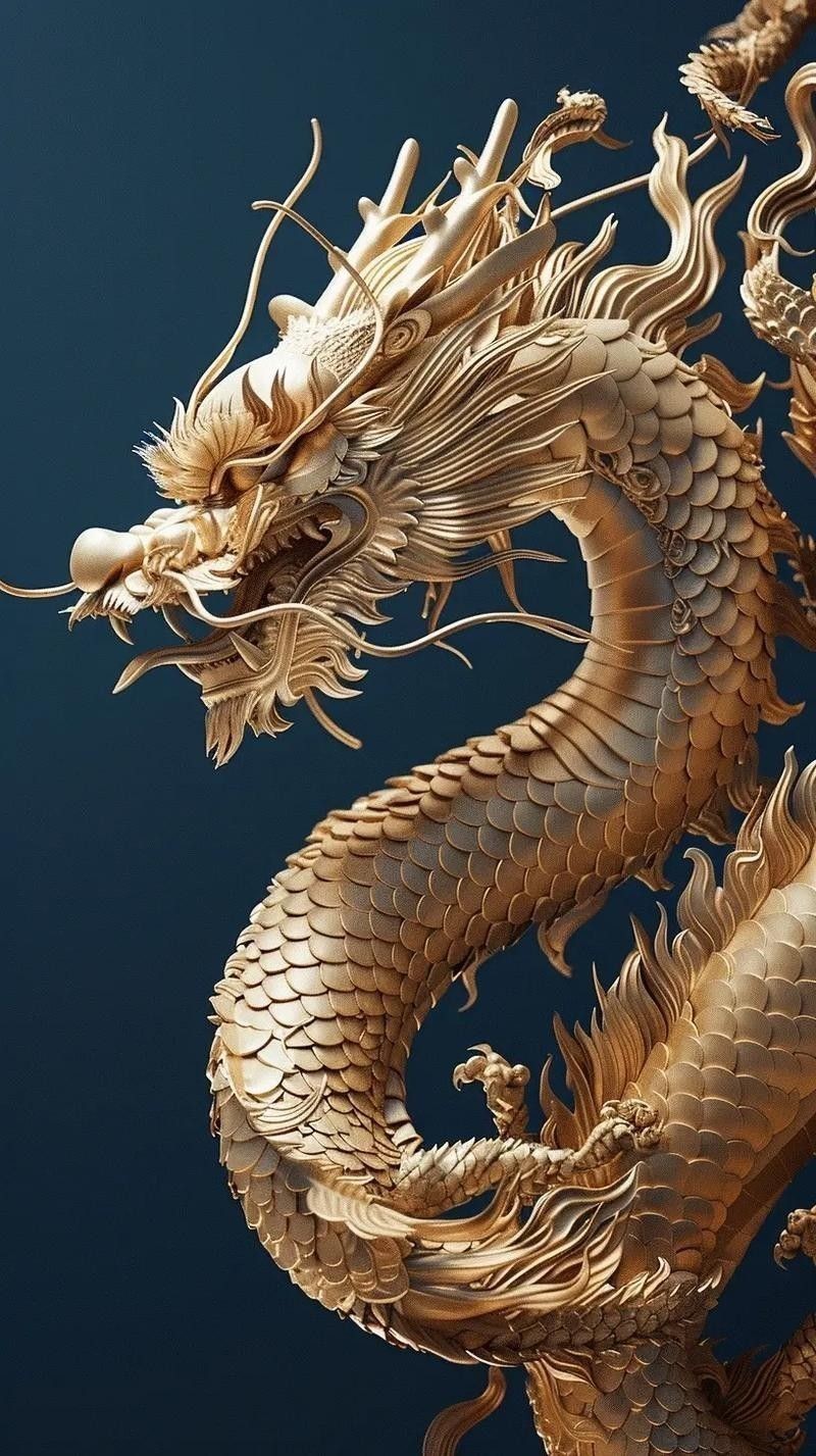 給我一些龍魚缸壁紙的圖片（魚缸壁紙通常指的是那些用于裝飾室內或室外龍魚缸的壁紙）