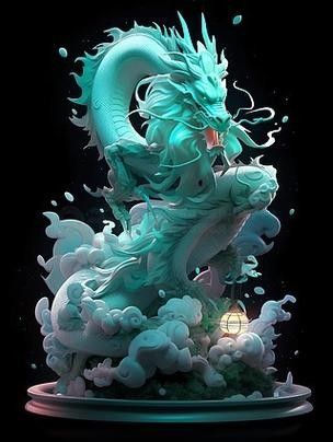 給我一些龍魚缸壁紙的圖片（魚缸壁紙通常指的是那些用于裝飾室內或室外龍魚缸的壁紙）