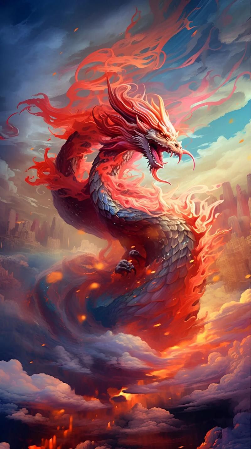 給我一些龍魚缸壁紙的圖片（魚缸壁紙通常指的是那些用于裝飾室內或室外龍魚缸的壁紙）